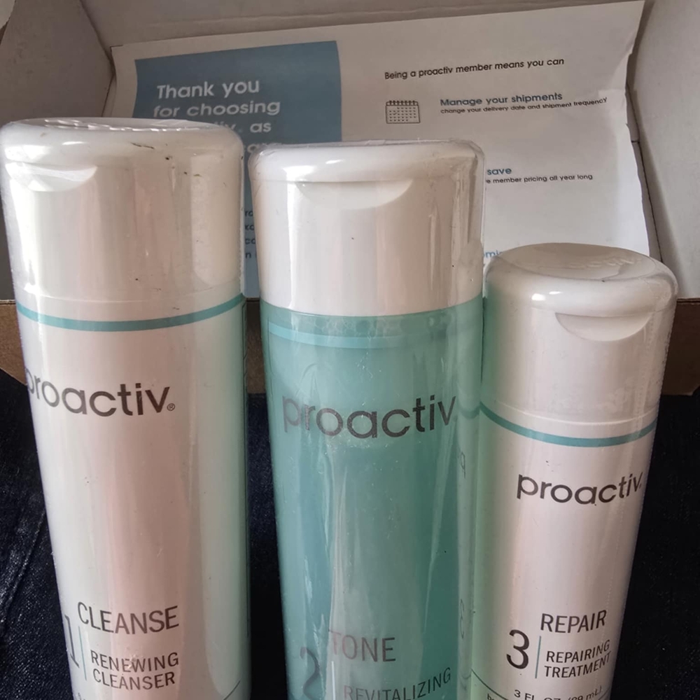 Proactiv Skincare Set - Cleanser, Toner, and Repair Treatment